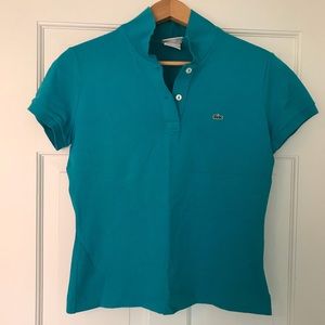 Lacoste Women’s Slim Fit Short Sleeve Polo